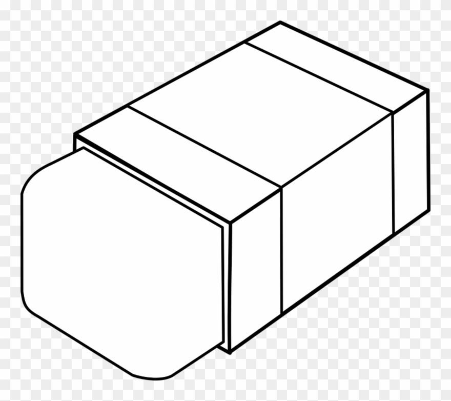 Drawing Picture Of Eraser Clipart