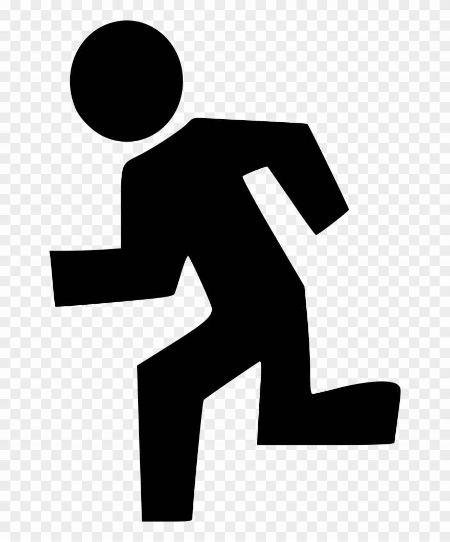 Png File - Running Icon Clipart