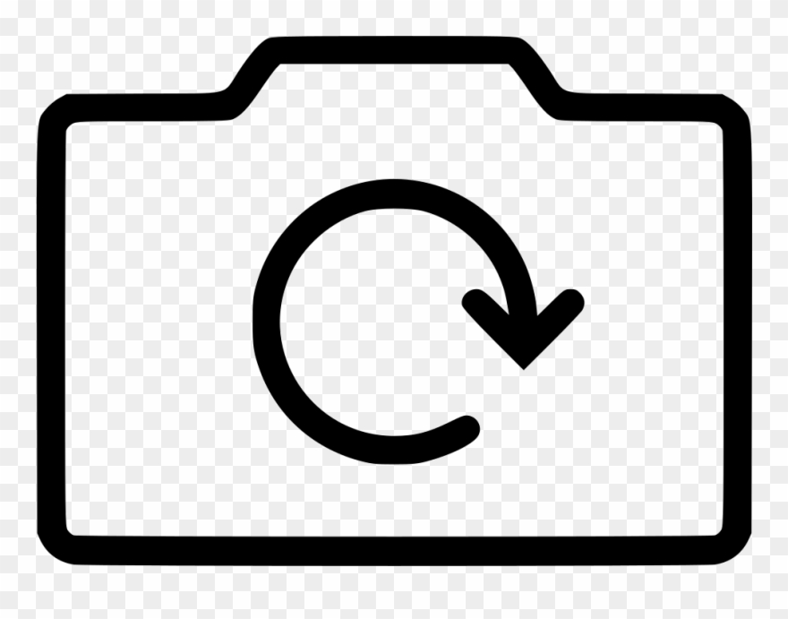 Png File Svg - Rotate Camera Icon Clipart