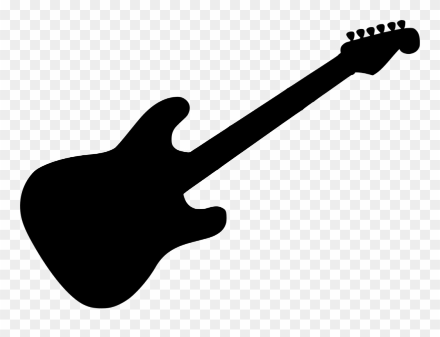 Download Png - Rock And Roll Guitar Clip Art Transparent Png