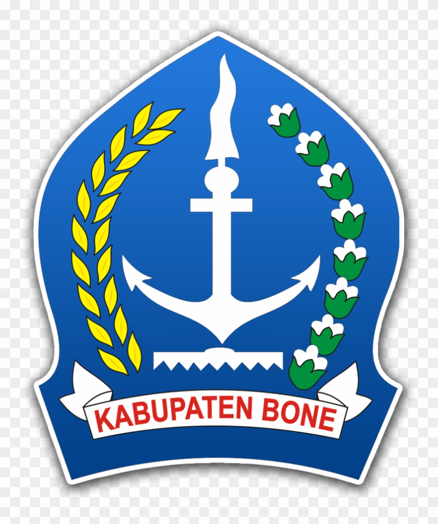 Bone Regency Logo - Logo Kabupaten Bone Png Clipart