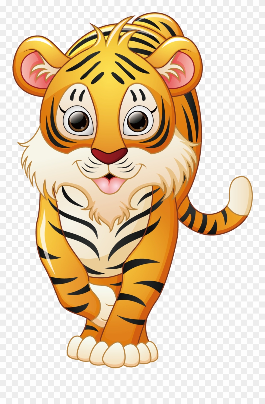 Big Cat Clipart Sumatran Tiger - Alphabet T For Tiger - Png Download
