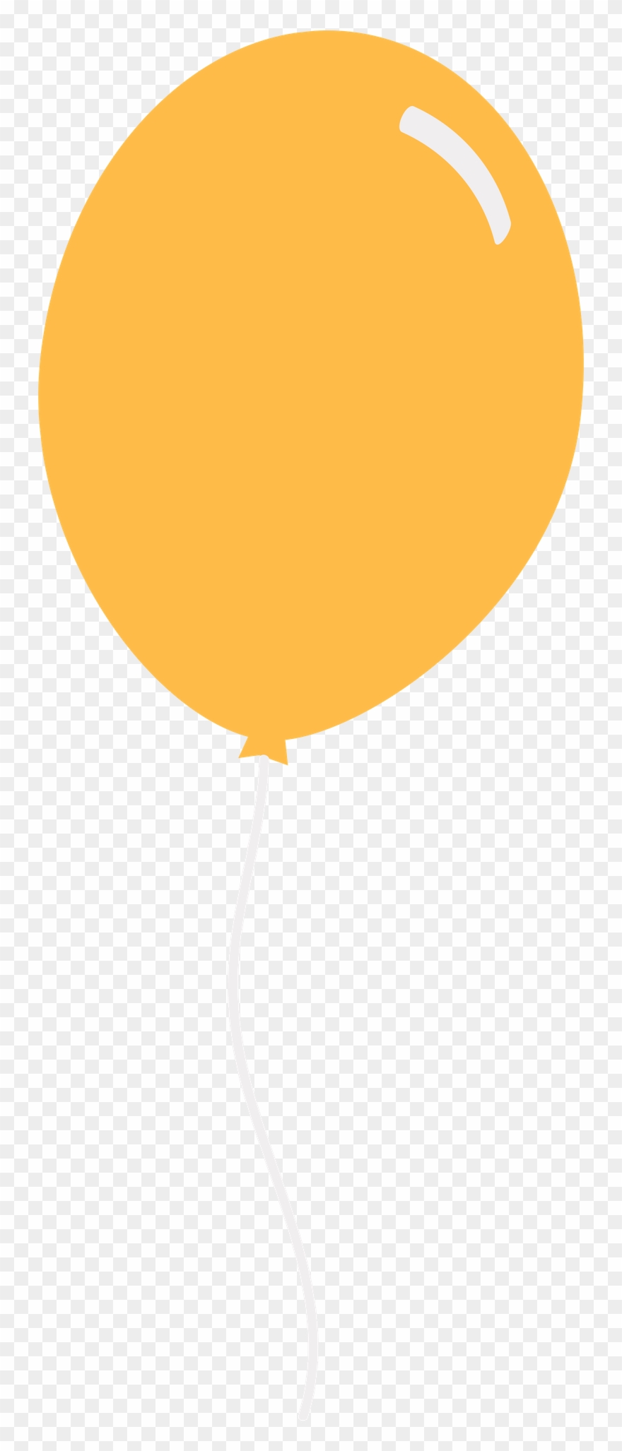 Yellow Balloon Png Clipart