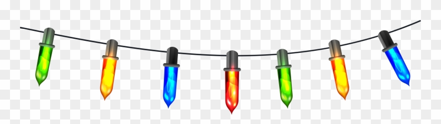Christmas Light Bulbs Transparent Png Clip Art