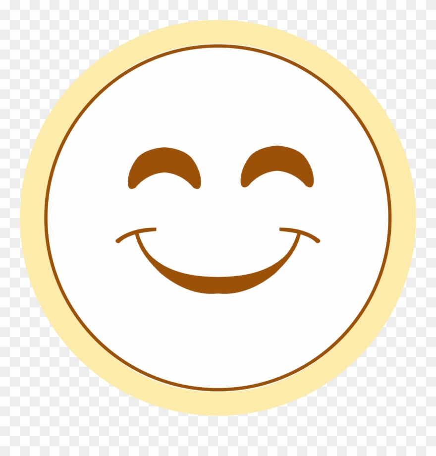 Very Happy Smiley Face Clipart - Circle - Png Download