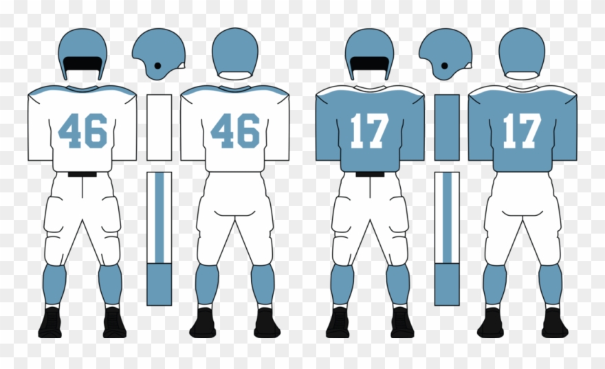 1950 Providence Angels Uniform By Verast - Football Player Clipart