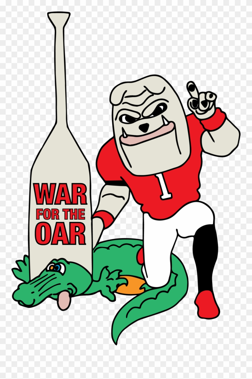 War For The Oar Graphic - Cartoon Clipart