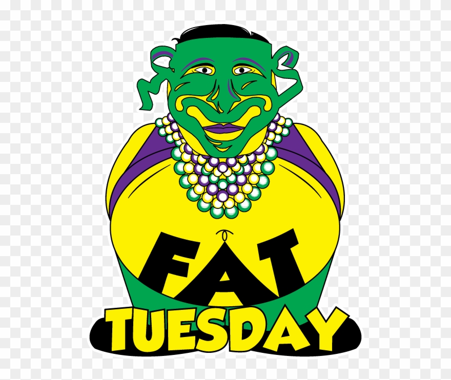 Fat Tuesday New Orleans Mardi Gras Carnival Ⓒ - Mardi Gras Clipart