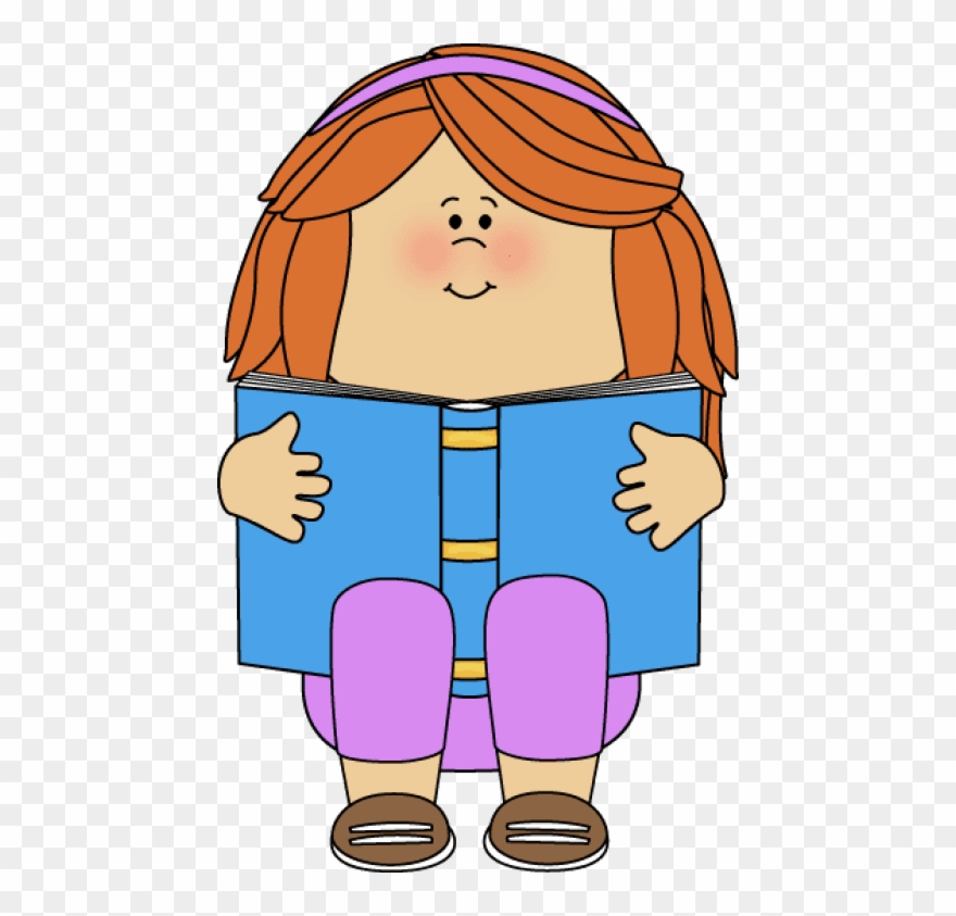 Free Png Children Books Png Png Image With Transparent - Kid Reading Clipart