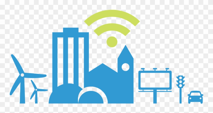 Smart Cities - Internet Of Things Clipart