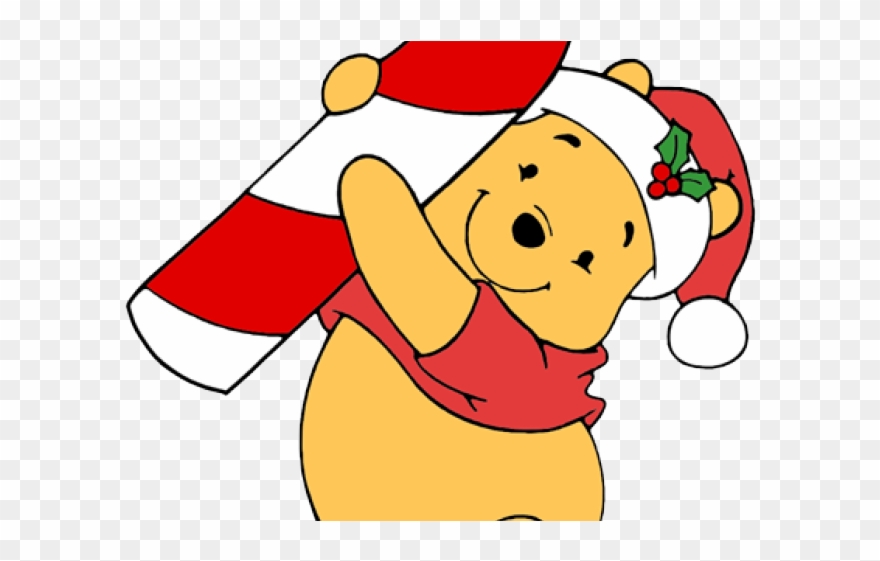 Cartoon Winnie The Pooh Christmas Clipart