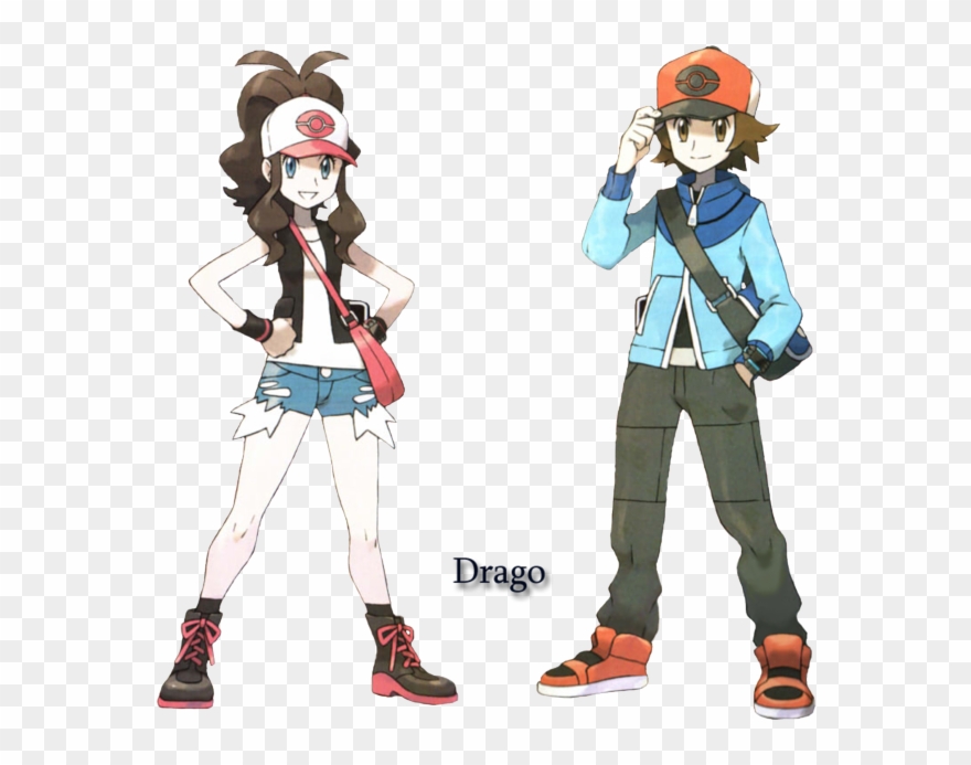What U Think Of The New Pokemon Game White An Black - Pokemon Black And White Trainers Clipart