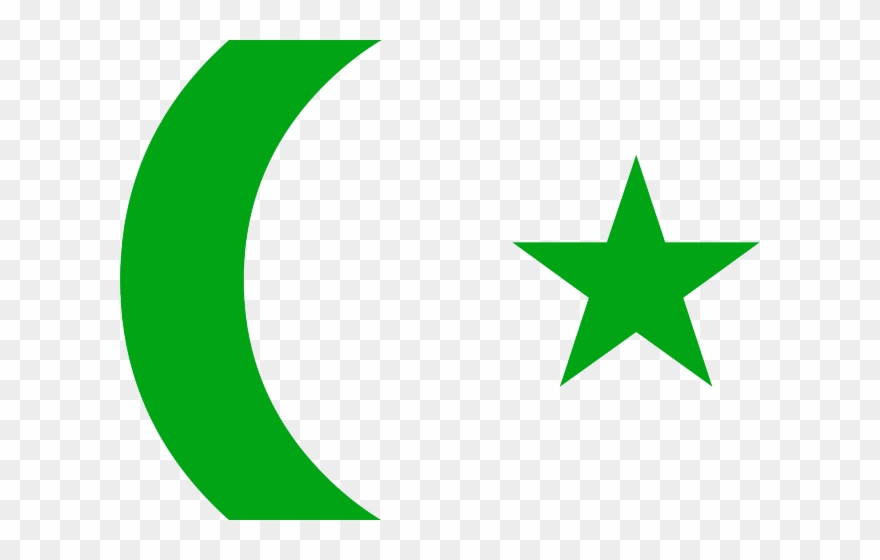 Crescent Clipart Moon Starts - Ottoman Empire Religious Symbols - Png Download