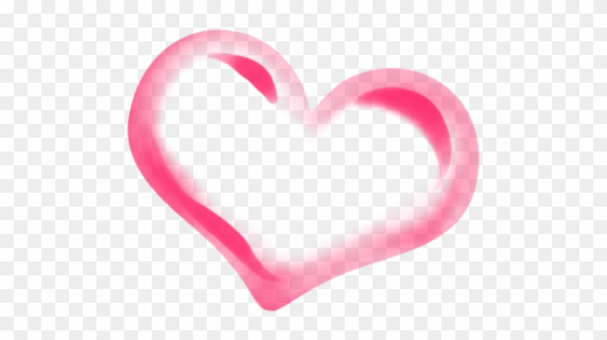 Pink Heart Transparent - Heart Clipart