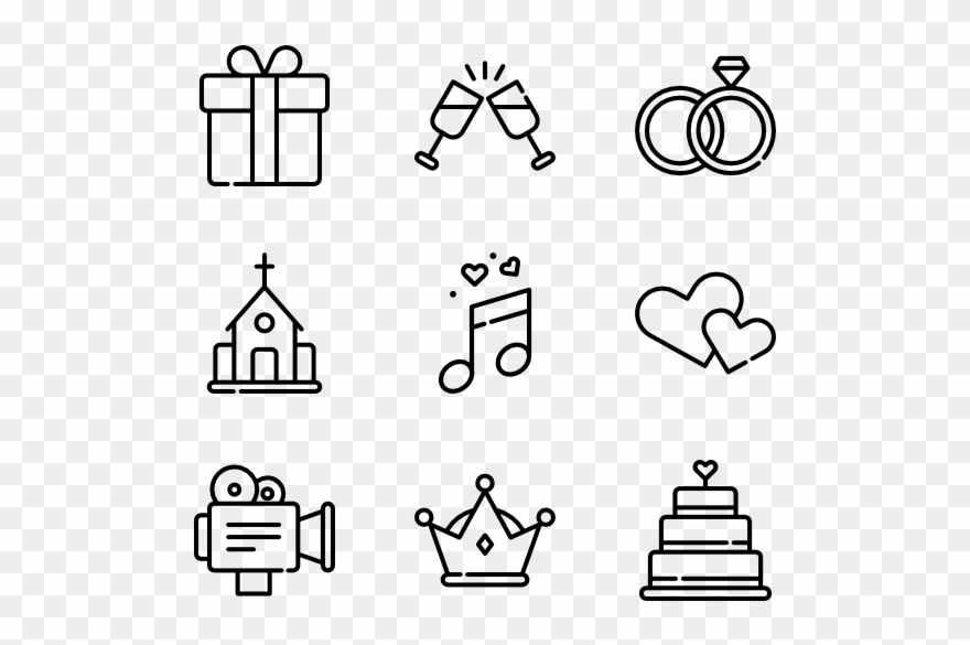 Wedding - Engaged Icon Clipart