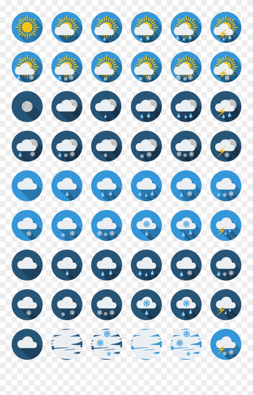 This Free Icons Png Design Of Weather Round Icons Clipart