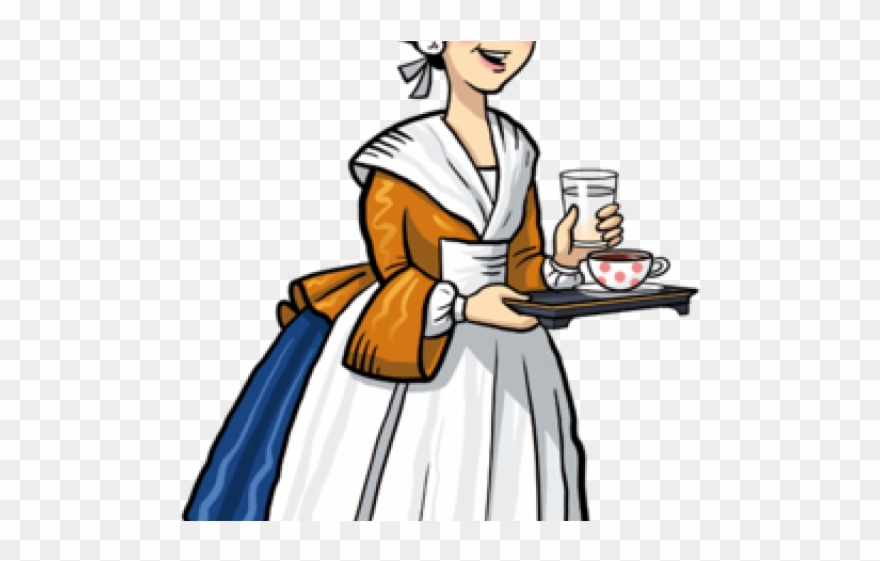 Castle Clipart Maid - Castle Maid Cartoon - Png Download