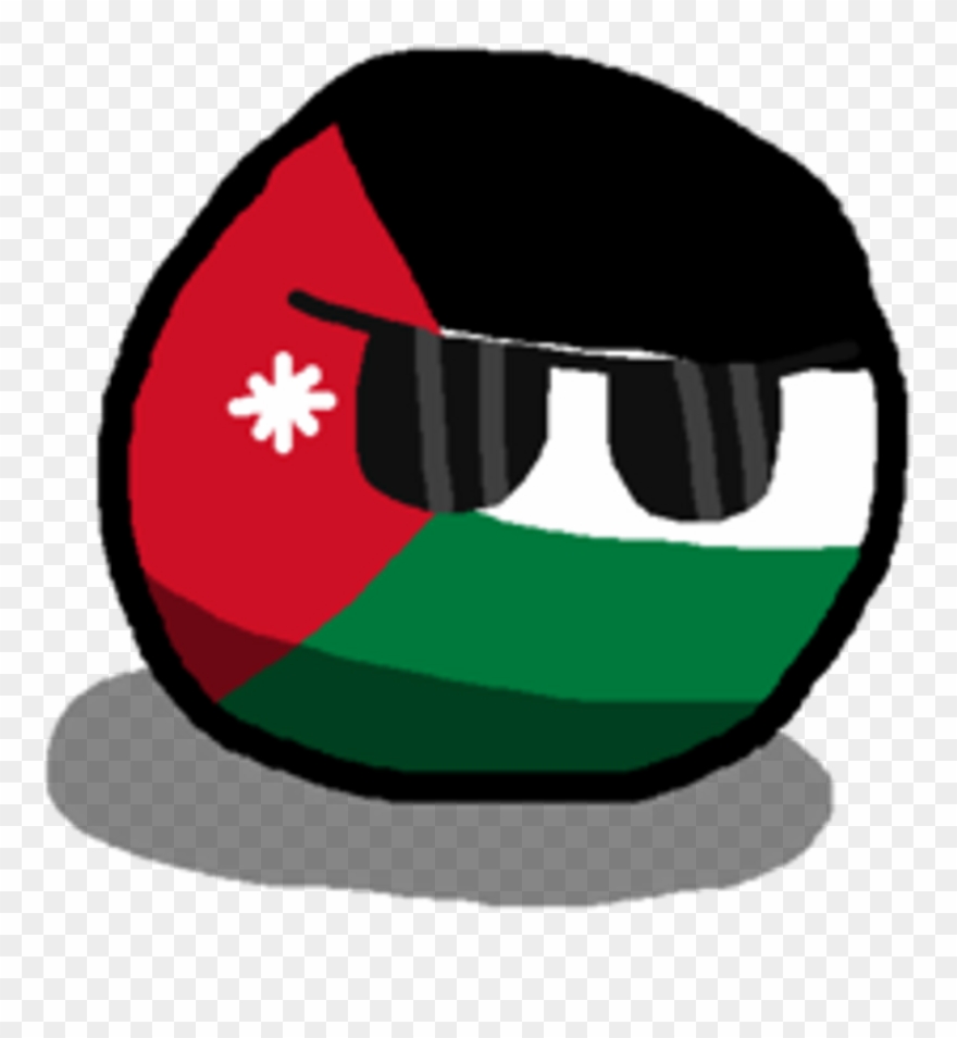 Jordanball Countryballs Jordan Freetoedit - Circle Clipart
