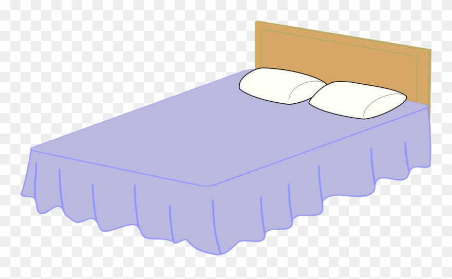 Clipart Of Beds, Specific And Sized - Png Download
