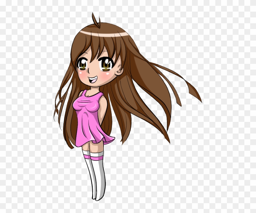 Cute Little Chibi Girl Colored By Rosebugdesigns - Cute Girls Animation Clipart