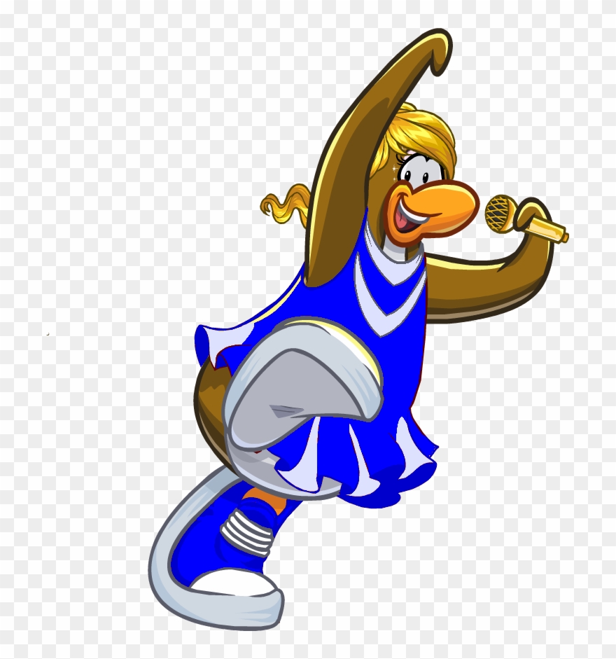 Cheerleader Png - Club Penguin Cheerleader Clipart