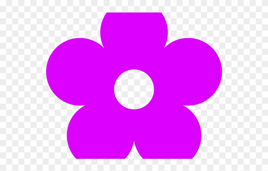 Pink Rose Clipart Single - Blue Flower Clipart Png Transparent Png