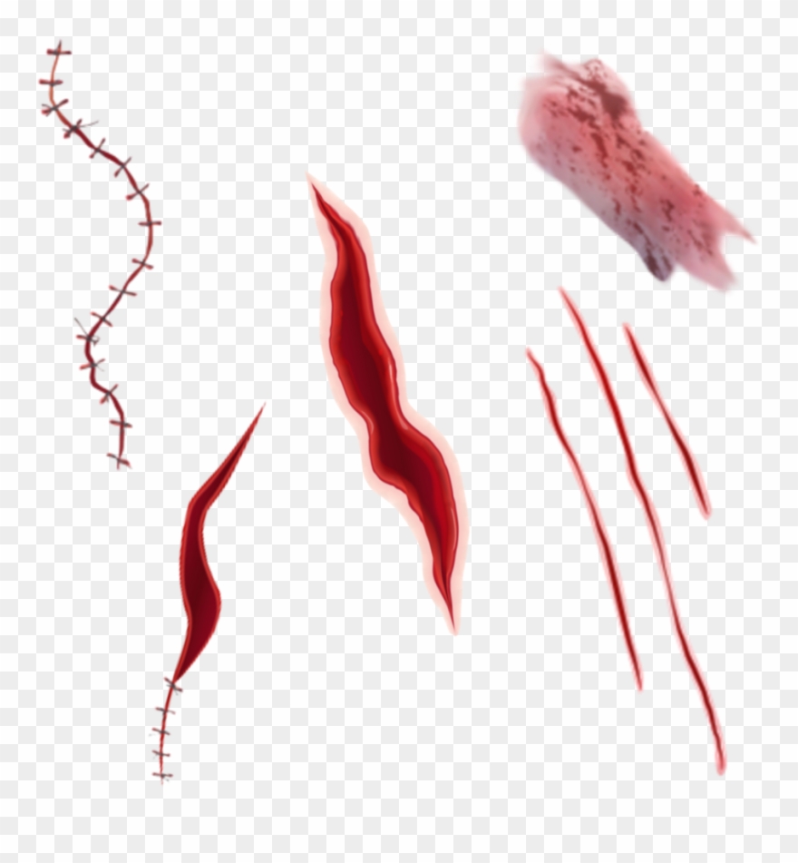 Blood Sticker - Illustration Clipart