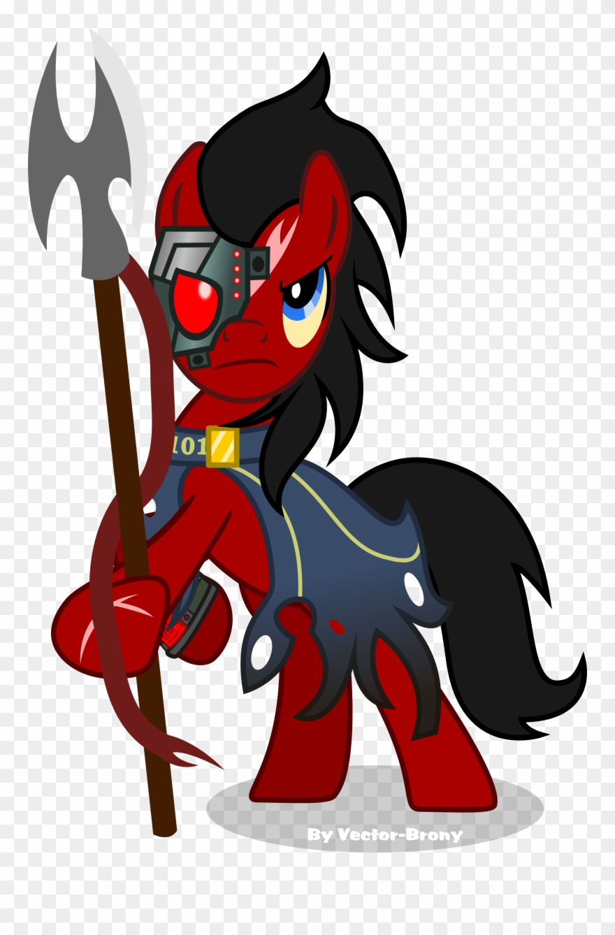 Red Eye By Vector Brony - Red Eye Fallout Equestria Clipart