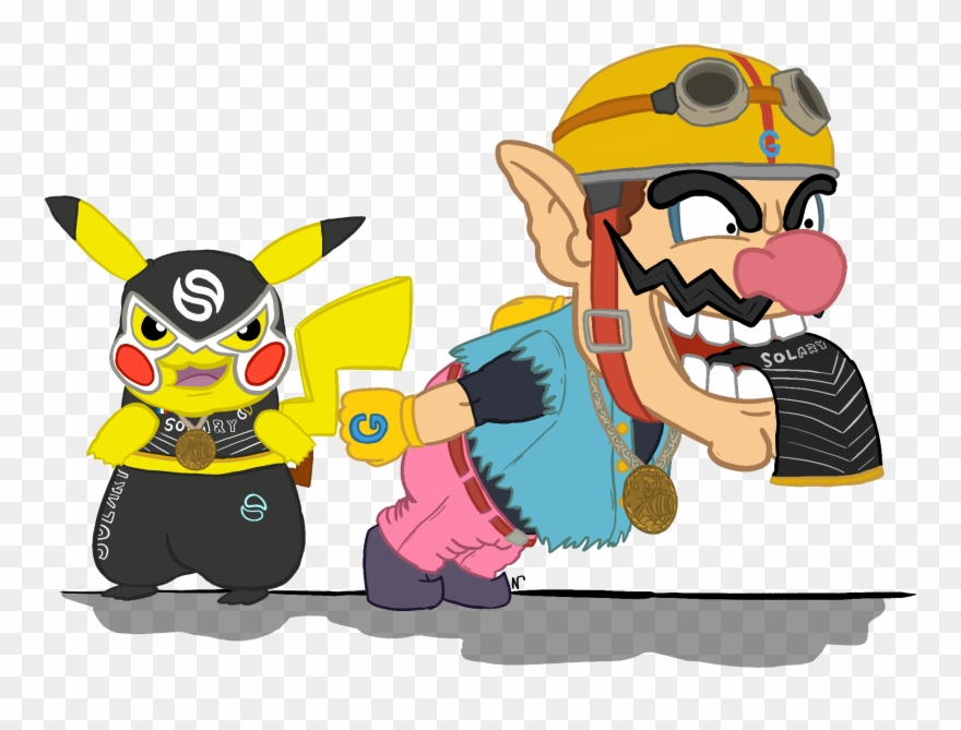 Gluto Et Enki Sly - Cartoon Clipart