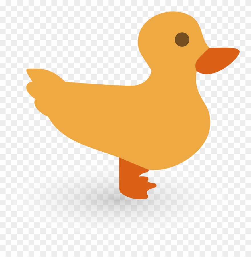 Duck Cartoon Euclidean Vector Yellow Illustration - Duck Clipart