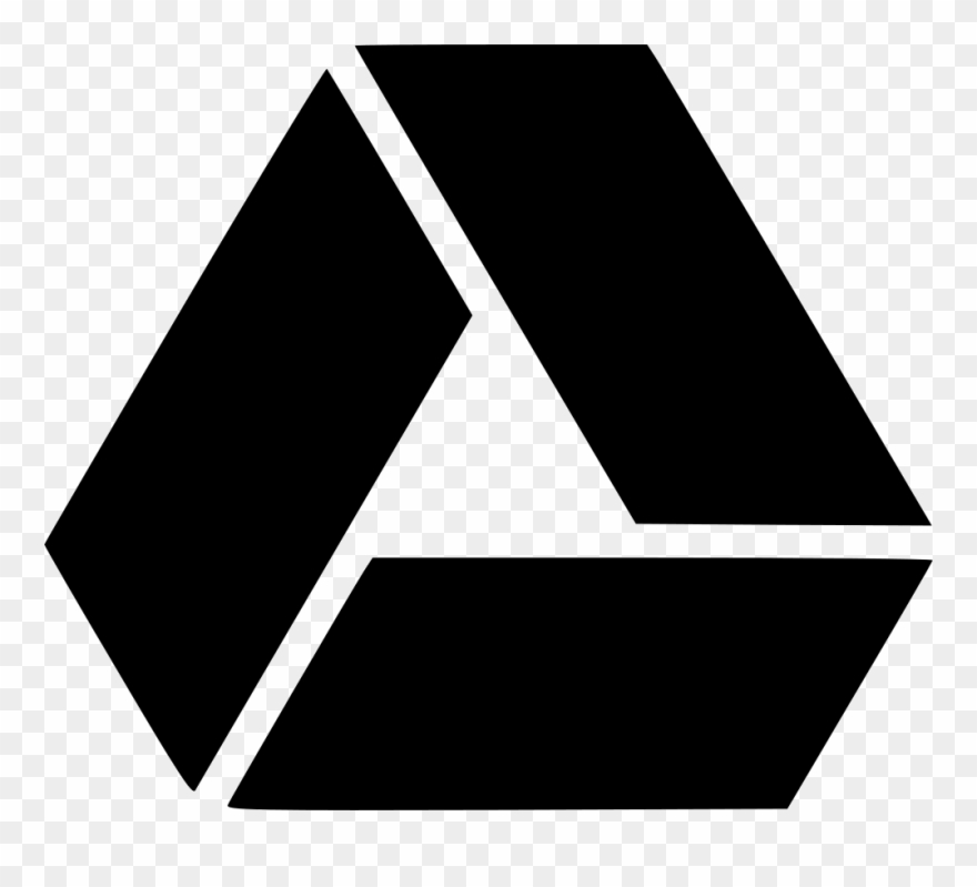 Google Drive Alt Comments - Google Drive Icon Black Clipart