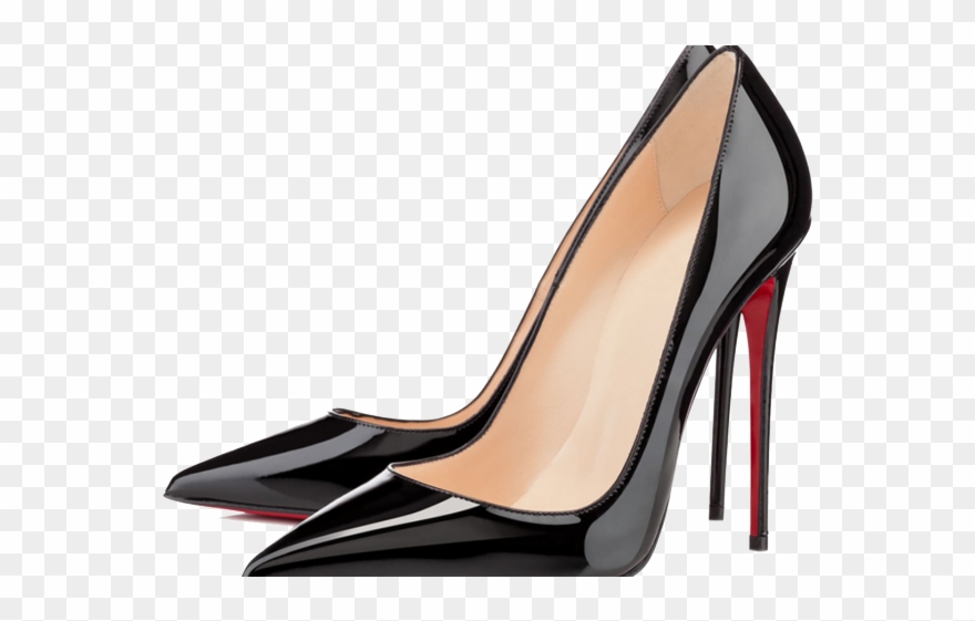 Women Shoes Clipart Tennis Shoe - Elegant Shoes Louboutin - Png Download