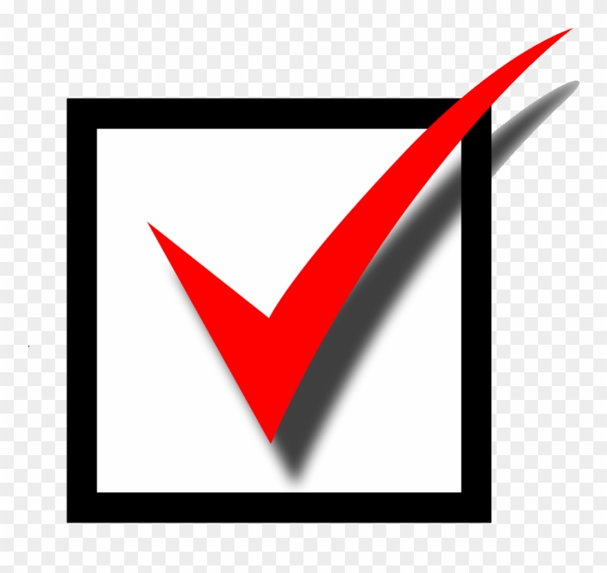Check Mark Symbol Text - Check Mark Symbol Clip Art - Png Download
