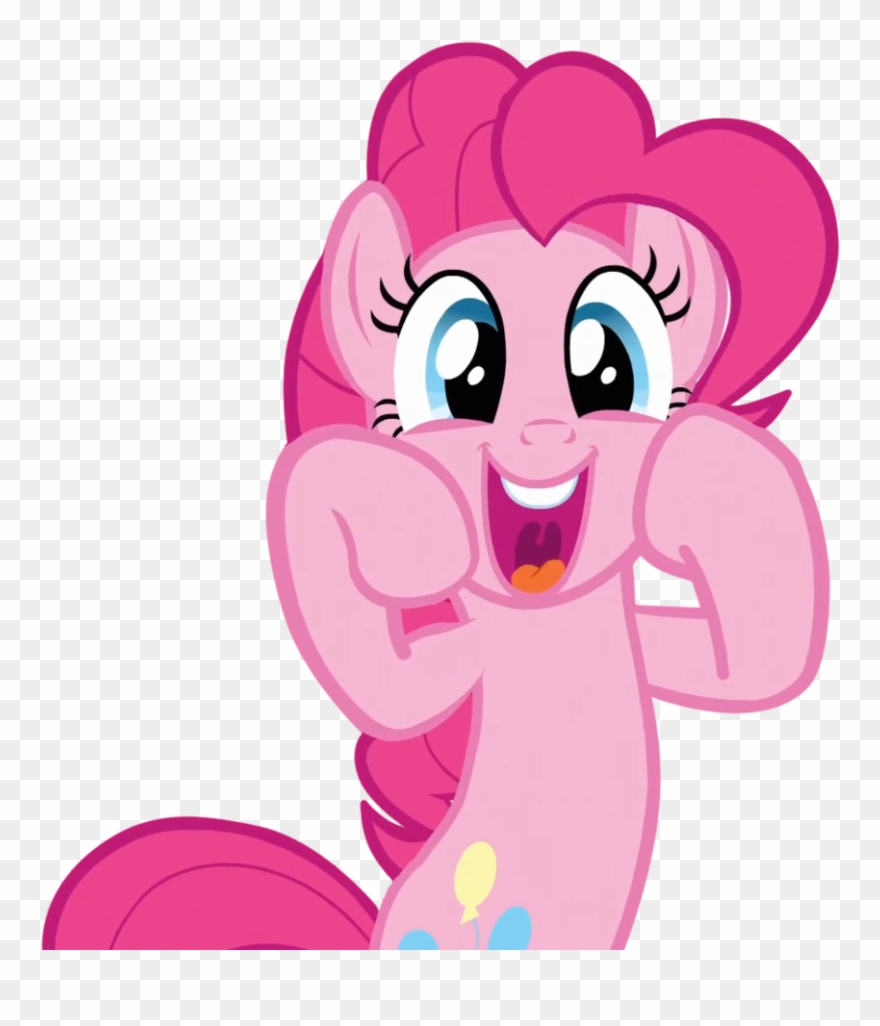 Comments - Pinkie Pie Cute Face Clipart