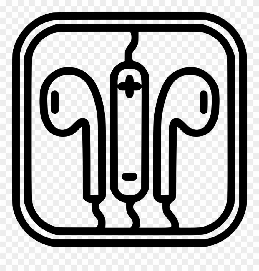 Png File Svg - Iphone Headphones Clipart Png Transparent Png