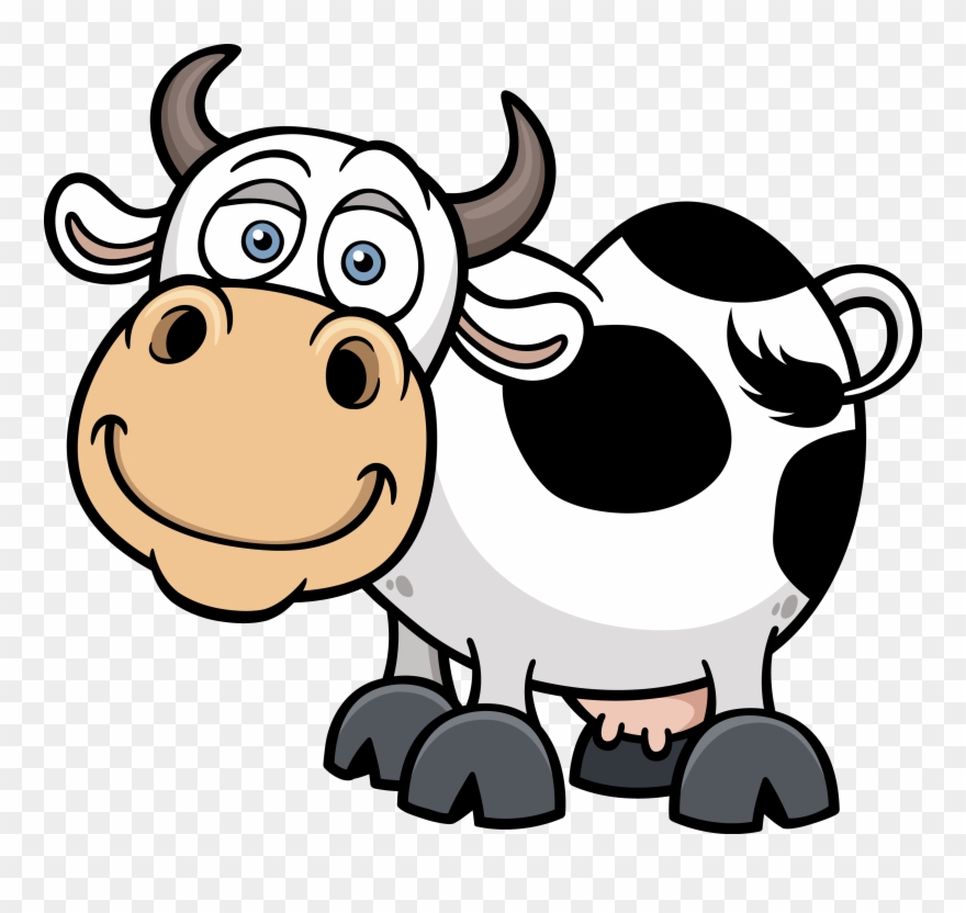 Cattle Cartoon Royalty Transprent Png Royaltyfree - Cartoon Cow Clipart