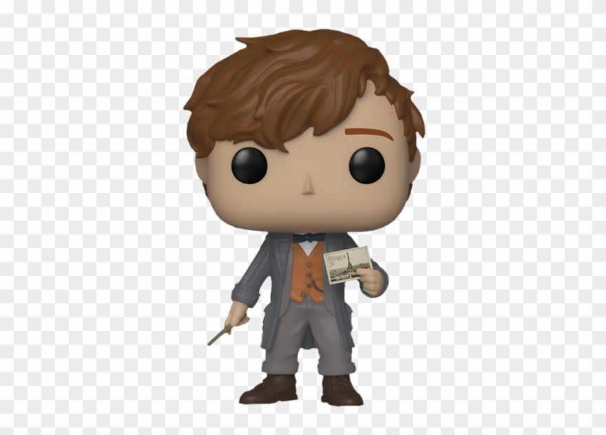 Fantastic Beasts The Crimes Of Grindelwald - Funko Pop Newt Scamander Clipart