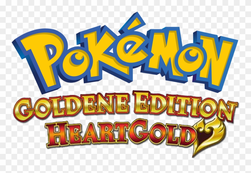 Logo Pokemon Goldene Edition Heartgold Png - Logo Pokemon Heart Gold Clipart