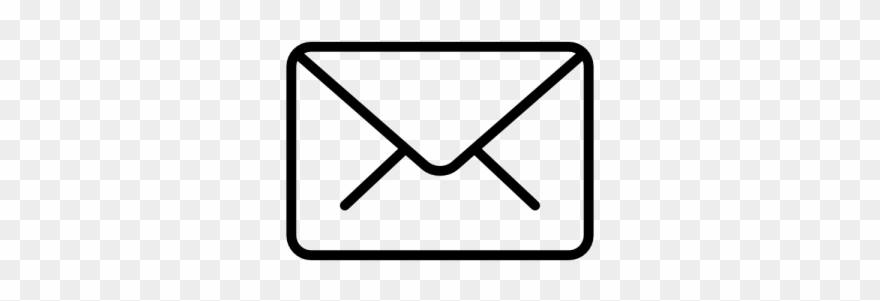 Black And White Mail Clipart