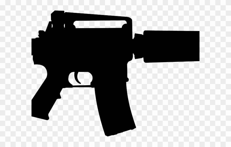 Hunting Clipart Ar 15 - King Arms M4a1 - Png Download