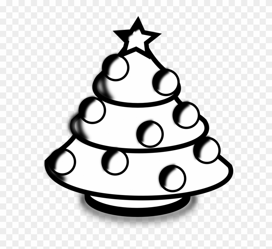 Medium Size Of Christmas Tree - Merry Christmas Images Black And White Clipart