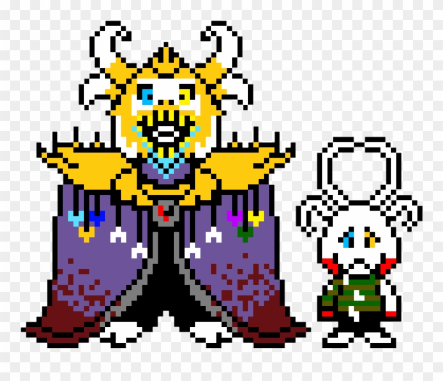 Happy Father's Day - Undertale Asgore Overworld Sprite Clipart