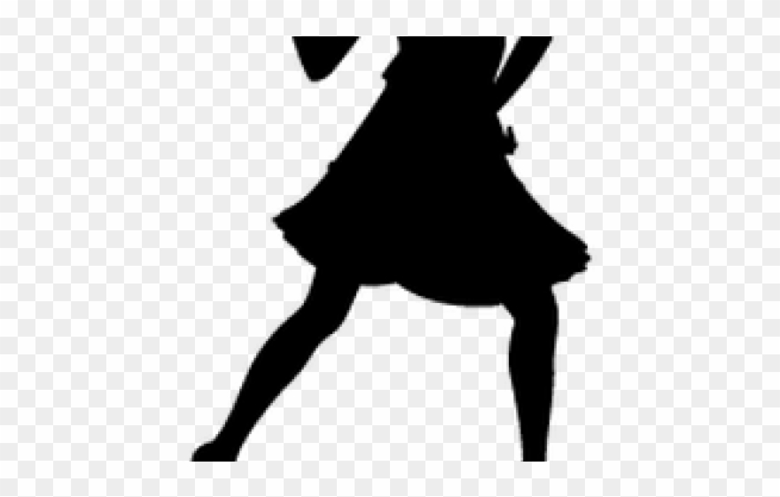 Silhouettes Clipart Dancing - Dancing Silhouette Clipart - Png Download