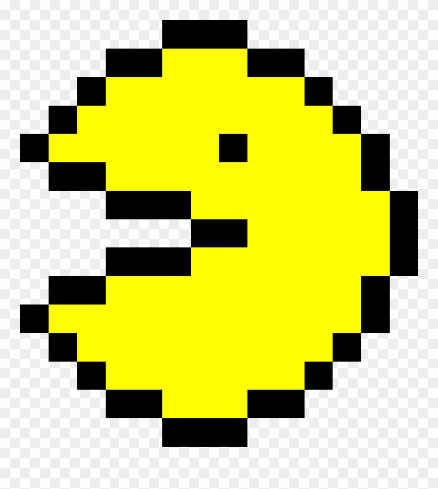 Pacman Pixel Png - Pacman Pixel Art Clipart
