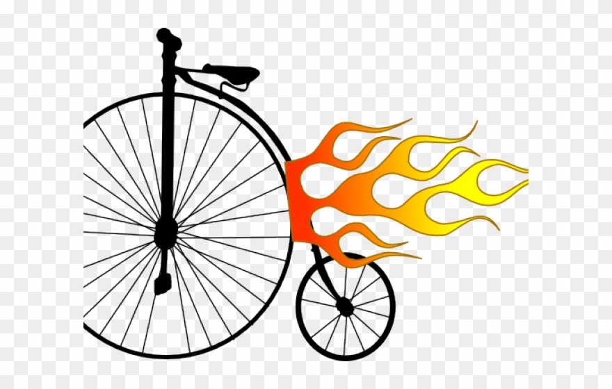 Old Bicycle Png Clipart