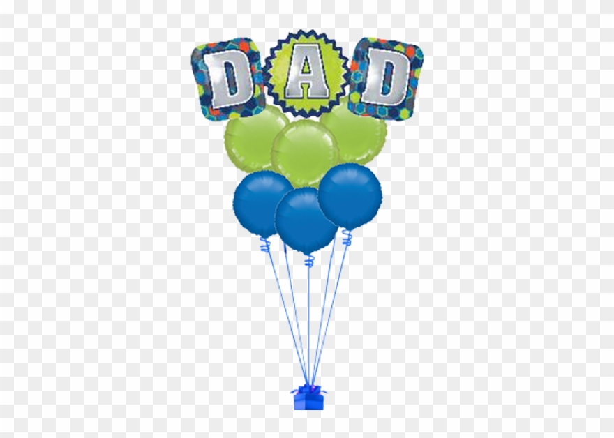 600 X 600 1 - Father's Day Balloons Png Clipart