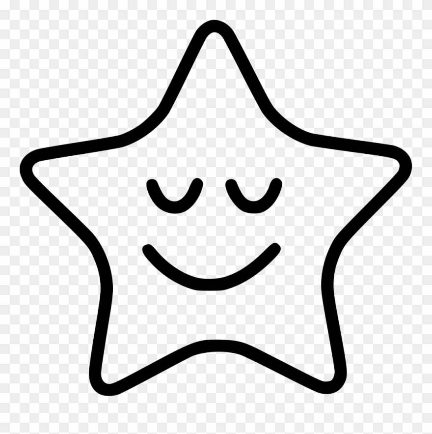 Png File Svg - Sleeping Star Clipart