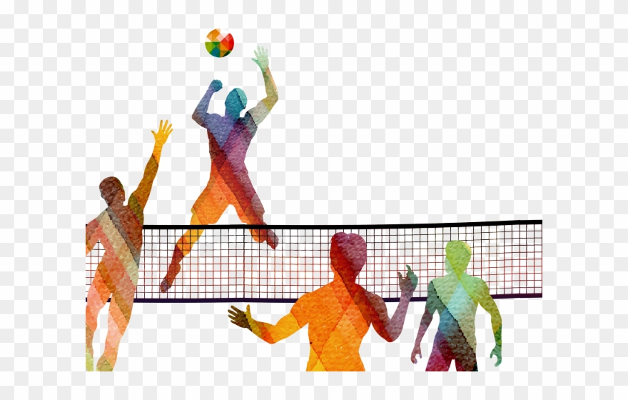 Sport Clipart Volleyball - Volleyball Net Transparent Background - Png Download
