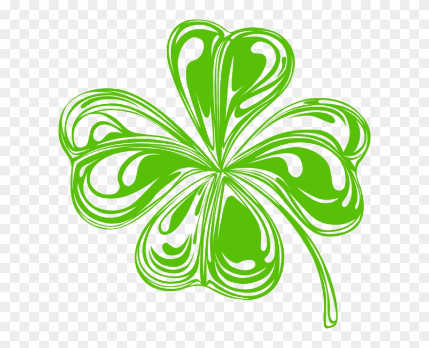 Free Shamrock Clip Art - Cute St Patrick's Day - Png Download