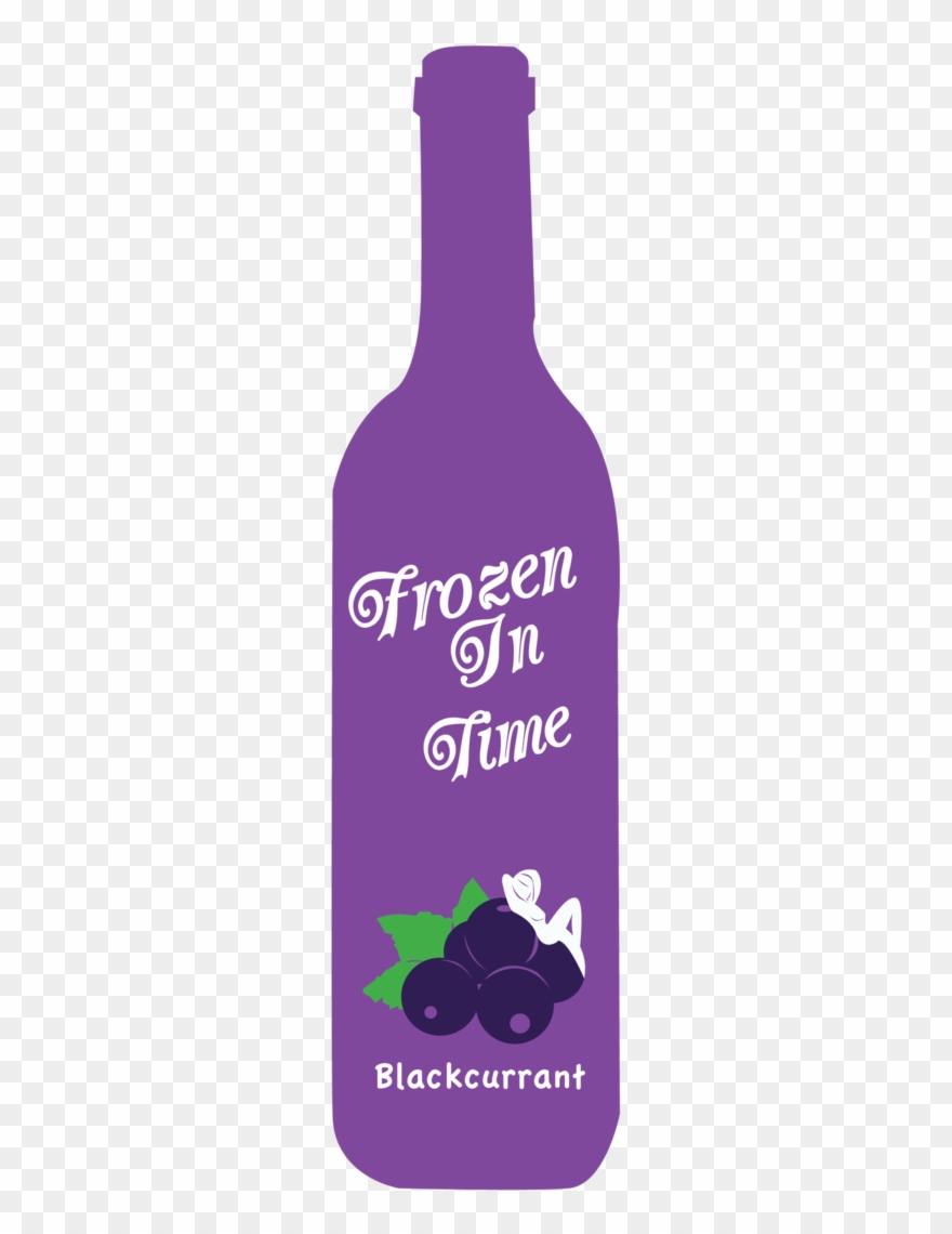 Frozen In Time Wine Bottles-02 - Glass Bottle Clipart